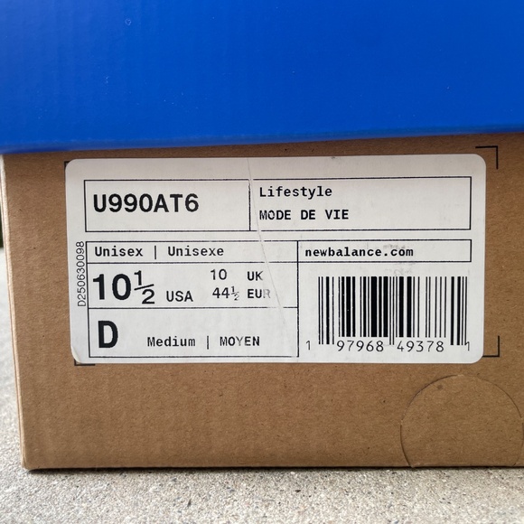 BAKLAVA X NEW BALANCE 990v6 "AINÔZAMA" US 10.5 - Picture 5 of 5